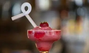 Margarita de morango congelada