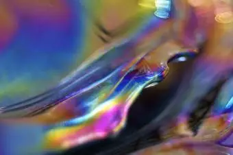 zblízka karnevalové sklenené dosky