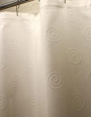 סט וילונות מקלחת פרחוניים מבד LIVILAN