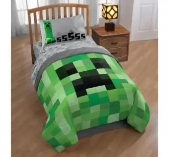 Zestaw pościeli Minecraft z dodatkową torbą