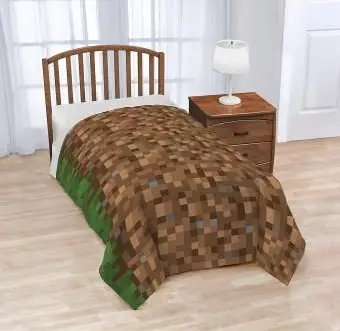 Jedwabny koc z trawy Minecraft Mojang