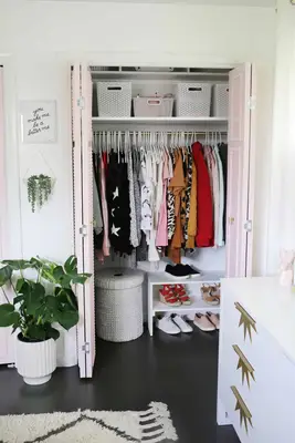 Easy Built-In Closet DIY