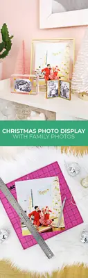 Try This: Family Photo Christmas Display