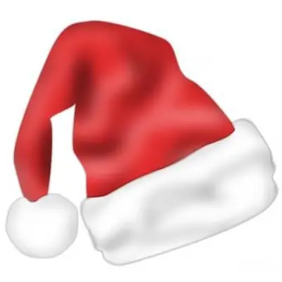 Image clipart bonnet de Noel