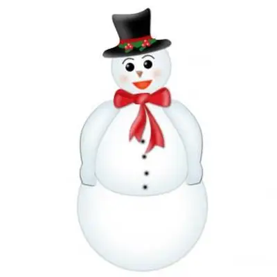 clipart bonhomme de neige