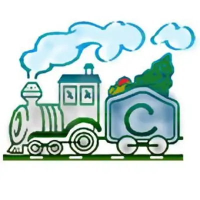 clipart de train jouet