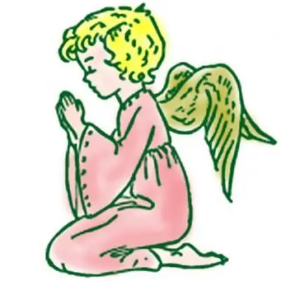 Clipart ange de Noël