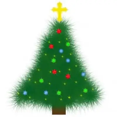 Clipart d'arbre de Noël