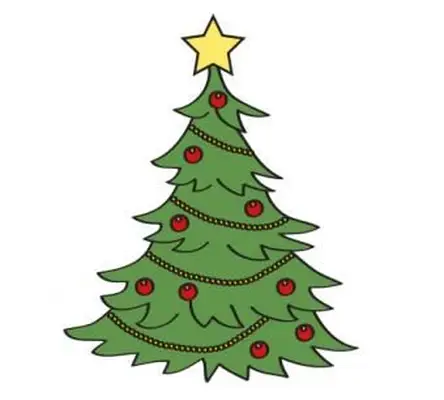 Clipart de Noël 1 couleur