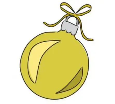 Noël Clip Art 4 ornement