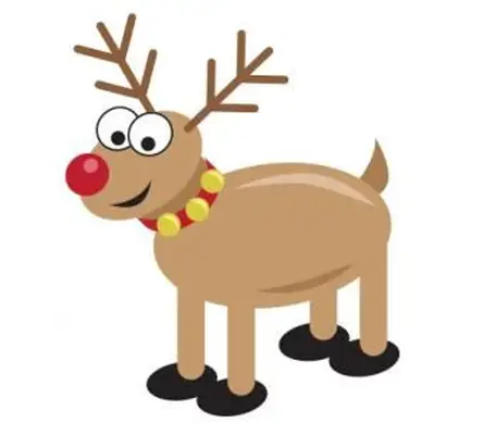 Noël Clip Art 6 renne