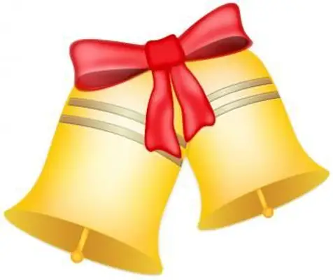 Clipart de cloches de Noël