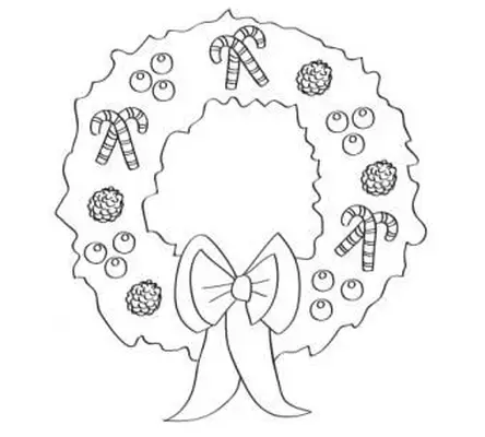 Couronne de Noël Clip Art 8