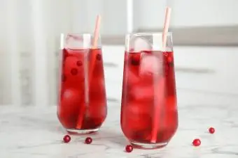 Cocktail canneberge-pomme