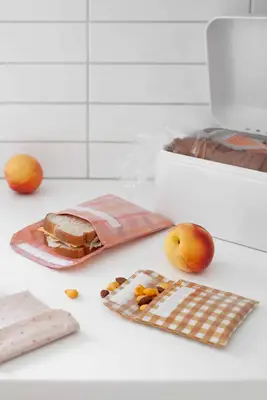 reusable fabric sandwich bags