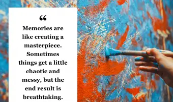 Vytváření vzpomínek říkat sdílet