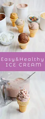 Easy (and Healthy) 3 Ingredient Ice Cream