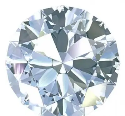 라운드 컷 다이아몬드; Dreamstime.com의 저작권 Zelfit