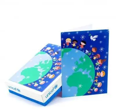 홀 마크 유니세프 박스형 크리스마스 카드, 전 세계 어린이