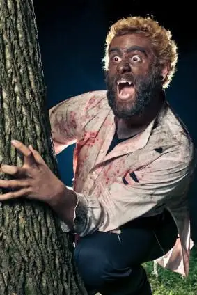 늑대 인간 메이크업