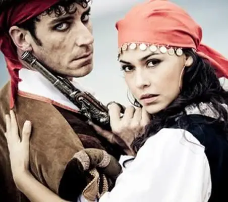 할로윈 해적 메이크업