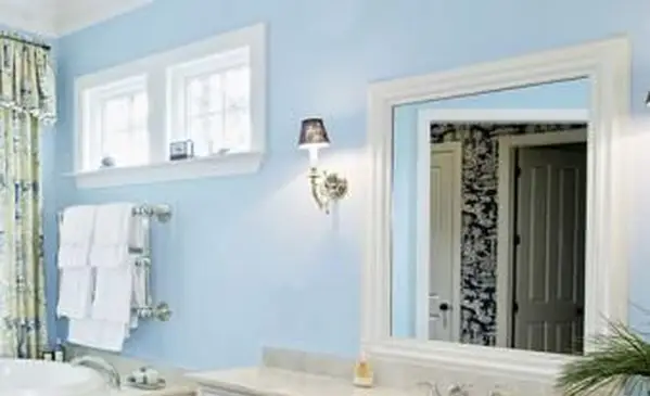 חלון דפוס כתר ומסגרת מראה