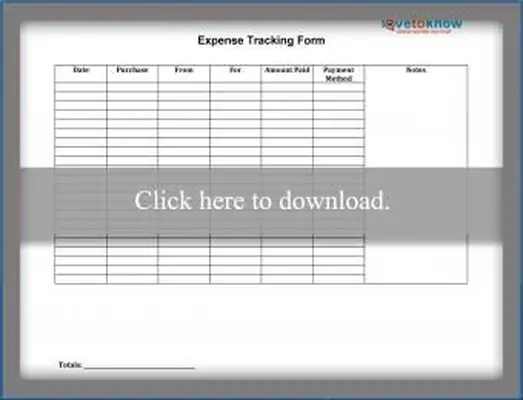Modulo di monitoraggio delle spese