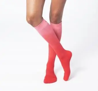 Chaussettes de compression rouges Comrad