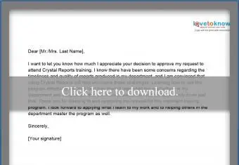 apreciação pela oportunidade de treinamento