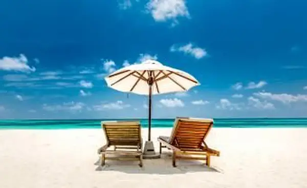 רקע סצנת חוף