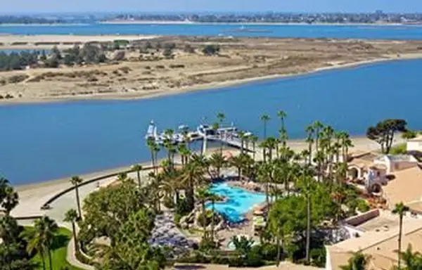 ヒルトンサンディエゴリゾート&スパの空中