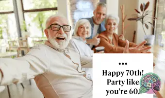 70번째 축하해요! 너처럼 파티해