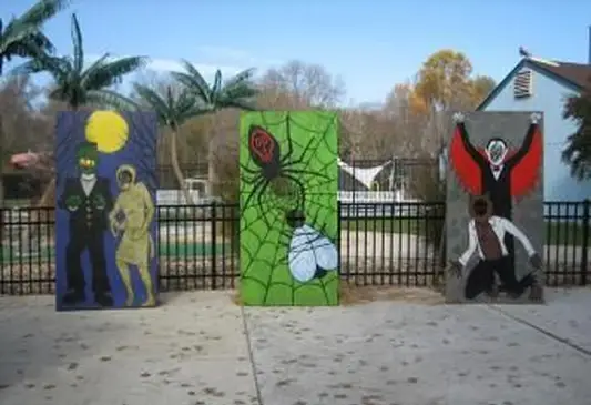 Recortes de monstruos de Halloween