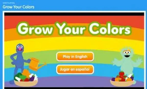 Capture d'écran du jeu Cultivez vos couleurs