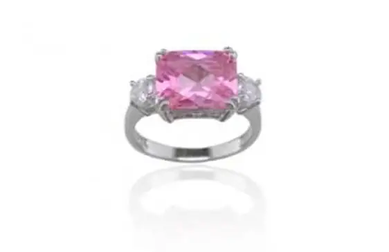 핑크 약혼 반지