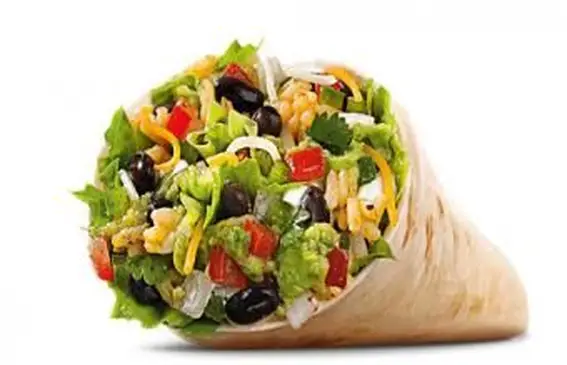 Burrito vegetariano Art Vandalay