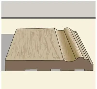 גימור בסיס בסיס בגובה בינוני