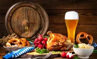 Mostra de comida e bebida da Oktoberfest