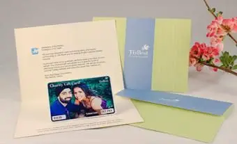 כרטיס מתנה לצדקה של TisBest