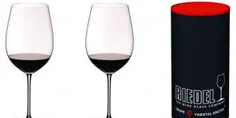 Copa de vino Riedel Sommeliers Bordeaux Grand Cru.Juego de 2