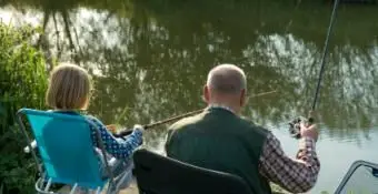 Wyprawa na ryby z dziadkiem
