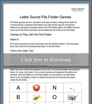 レターサウンドファイルフォルダゲーム