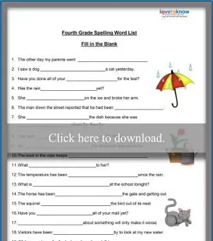 4年生のスペリング活動