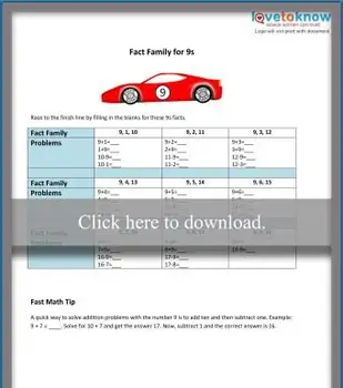 9ファクトファミリーワークシート