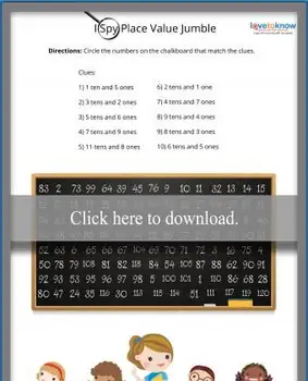 1と10の場所の価値観活動