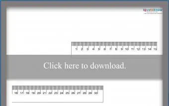 2ピース30センチ定規