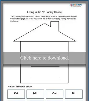 短い私は単語の家族を鳴らします