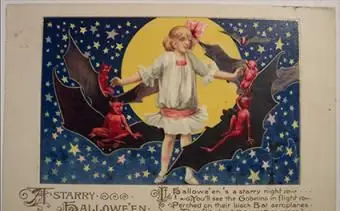 Cartolina di Halloween vintage Halloween