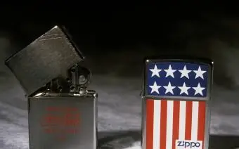 Isqueiros Zippo Stars And Stripes 1935