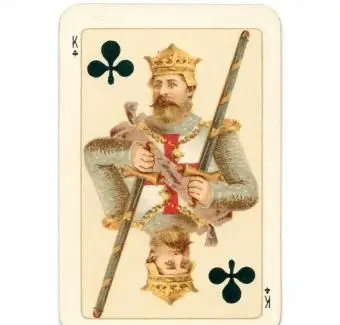 Carte à jouer King of Clubs Goodall 1895